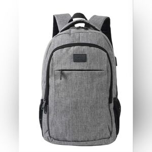 Matein Gray Mlassic Travel Laptop Backpack